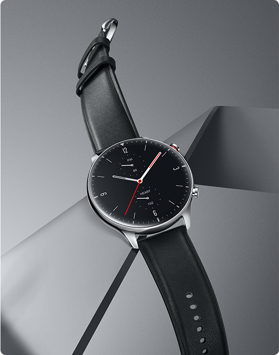 Amazfit GTR 2 SmartWatch Classic Edition Obsidian Black Rolls