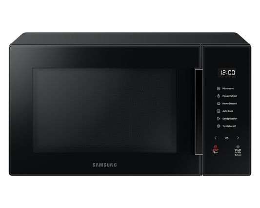 SAMSUNG MICROWAVE, MW5000T, 30L, 900W, BLACK & BLACK GLASS