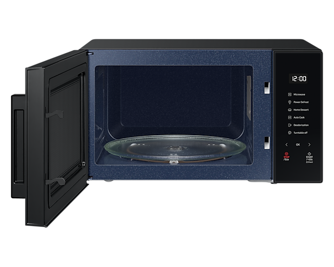 SAMSUNG MICROWAVE, MW5000T, 30L, 900W, BLACK & BLACK GLASS