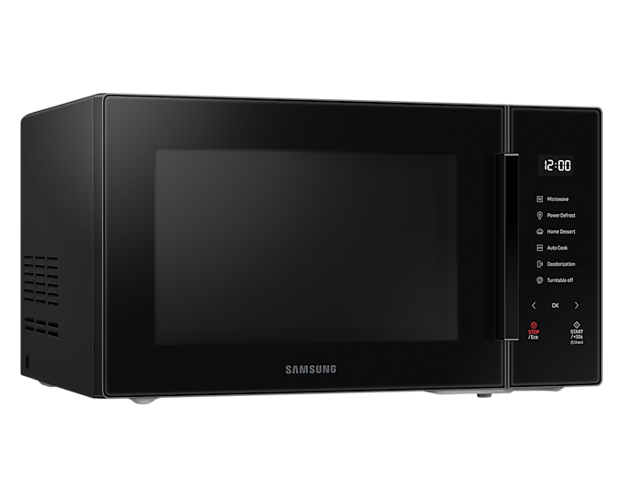 SAMSUNG MICROWAVE, MW5000T, 30L, 900W, BLACK & BLACK GLASS