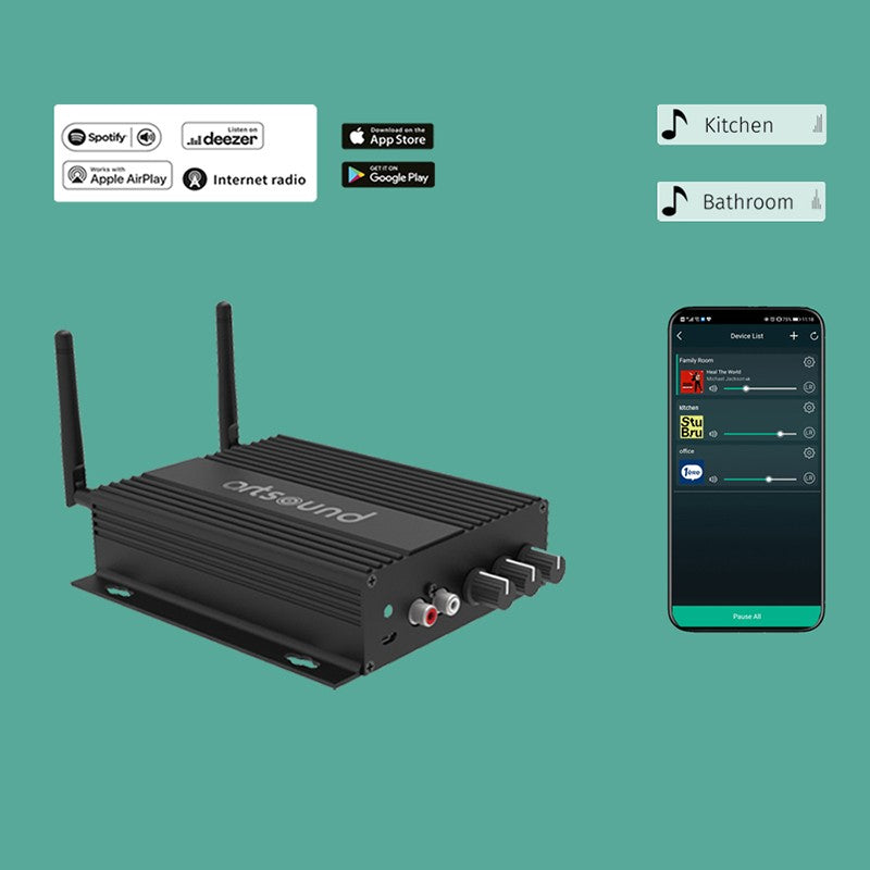 Artsound Smart Hyde Multiroom Audio Amplifier