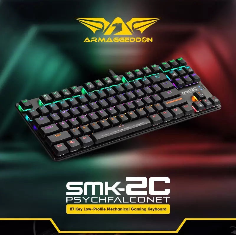 Armaggeddon SMK-2C PSYCHFALCONET Low Profile Mechanical keyboard