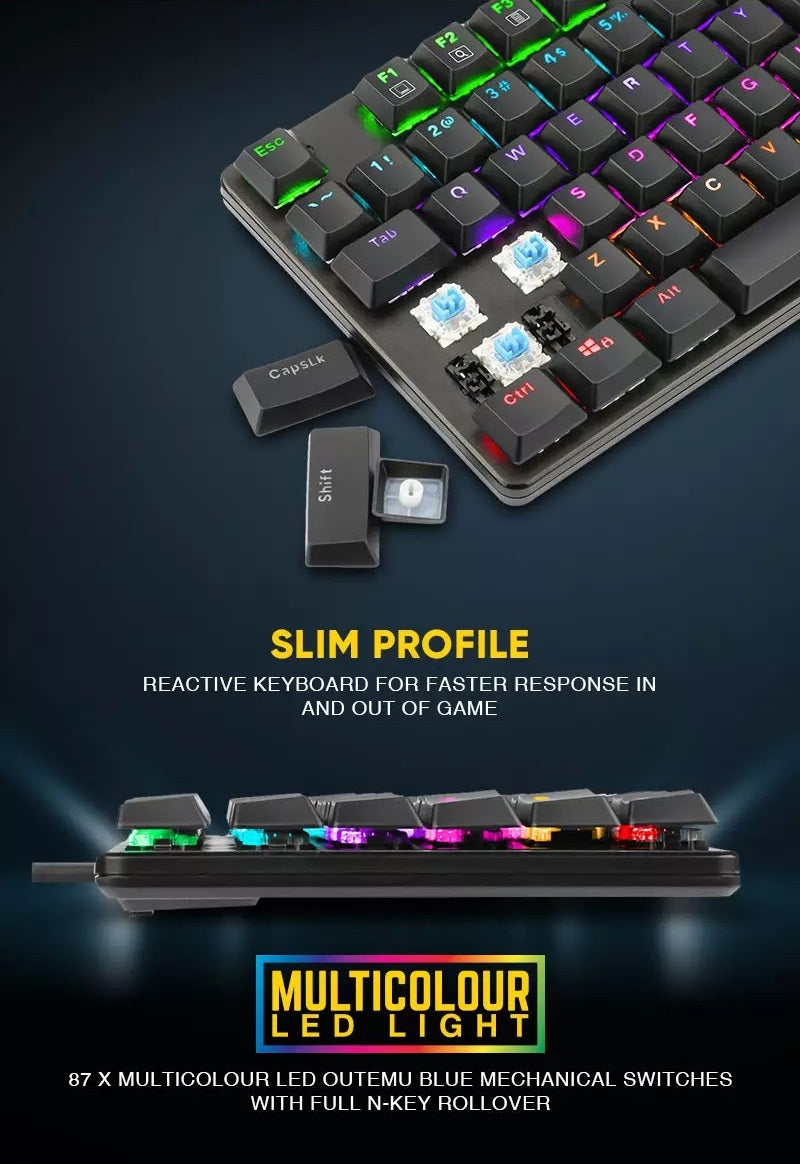 Armaggeddon SMK-2C PSYCHFALCONET Low Profile Mechanical keyboard