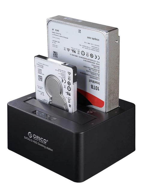 Orico HDK SATA6G Dual Bay HDD Docking Station 6629US3-C-V1