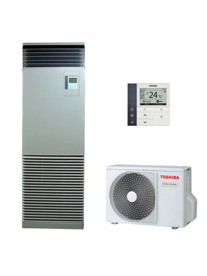 Toshiba Floor Standing RAV-RM801FT-EN+RAV-GM801ATP-E (1ph) Air Conditioner 28000 BTU R32 Inverter B/A