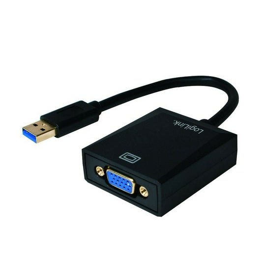 LOGILINK UA0231 USB3.0 TO VGA ADAPTER BLACK