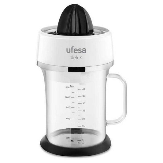 UFESA EX4970 Delux Glass Jug Electric Juicer Capacity of 1.2 L - Squeeze and serve - D/W Safe