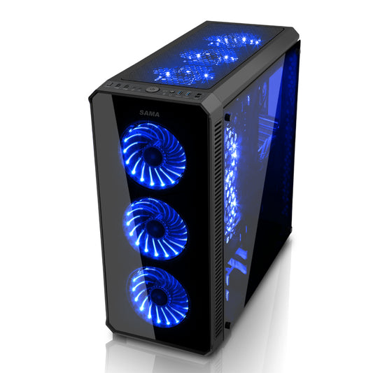 SAMA VANGUARD FULL TOWER TEMPERED GLASS PC CASE