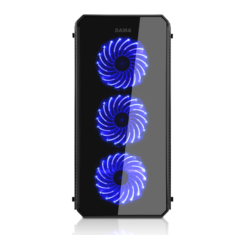 SAMA VANGUARD FULL TOWER TEMPERED GLASS PC CASE