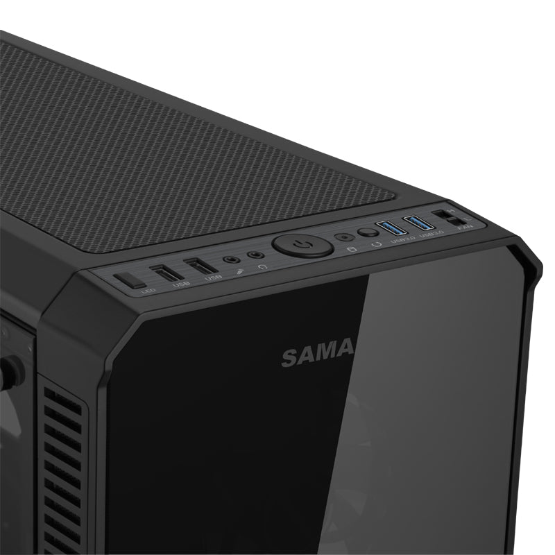 SAMA VANGUARD FULL TOWER TEMPERED GLASS PC CASE