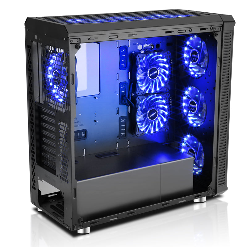 SAMA VANGUARD FULL TOWER TEMPERED GLASS PC CASE