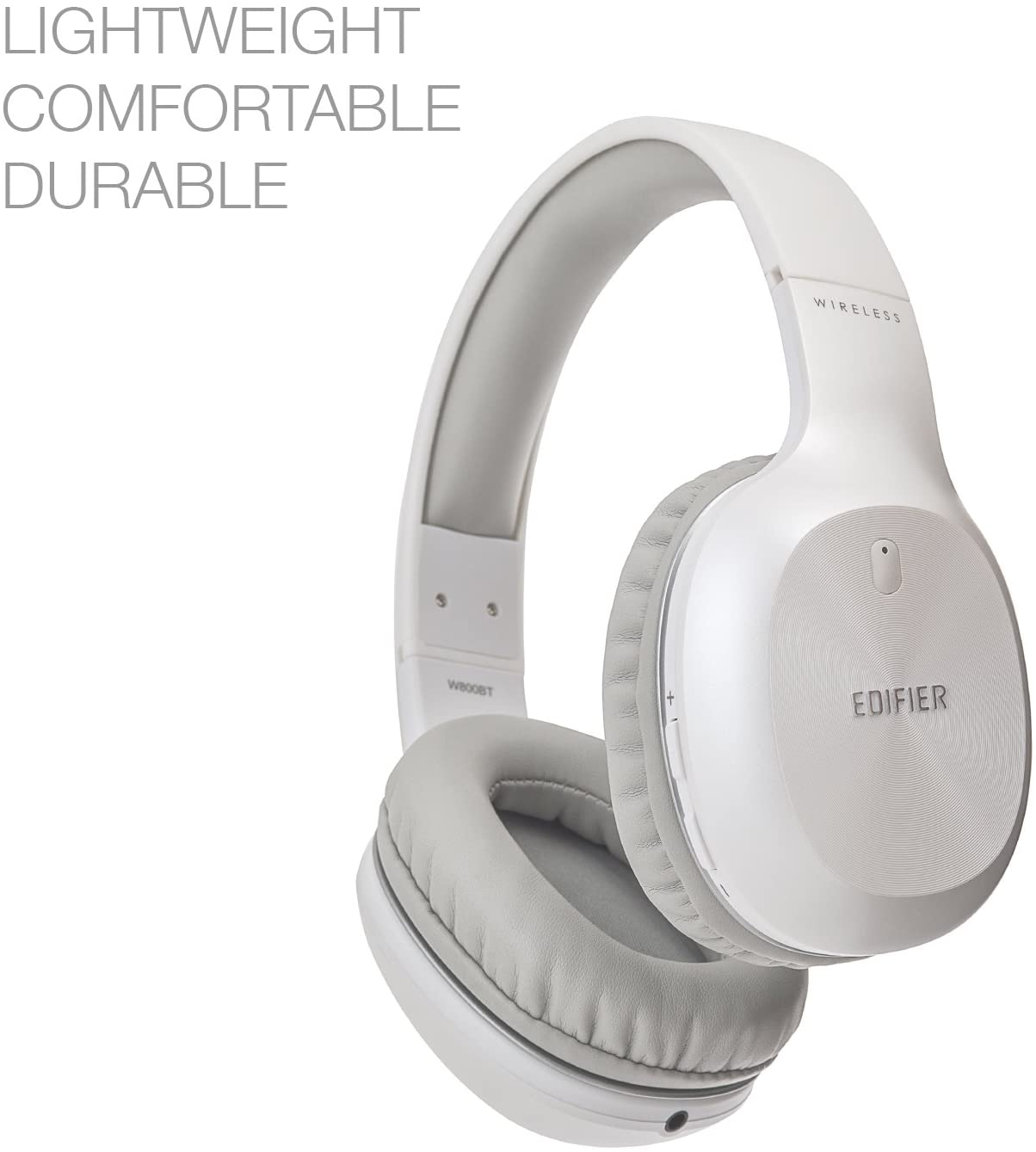 EDIFIER W800BT WHITE BLUETOOTH HEADPHONE W/MIC