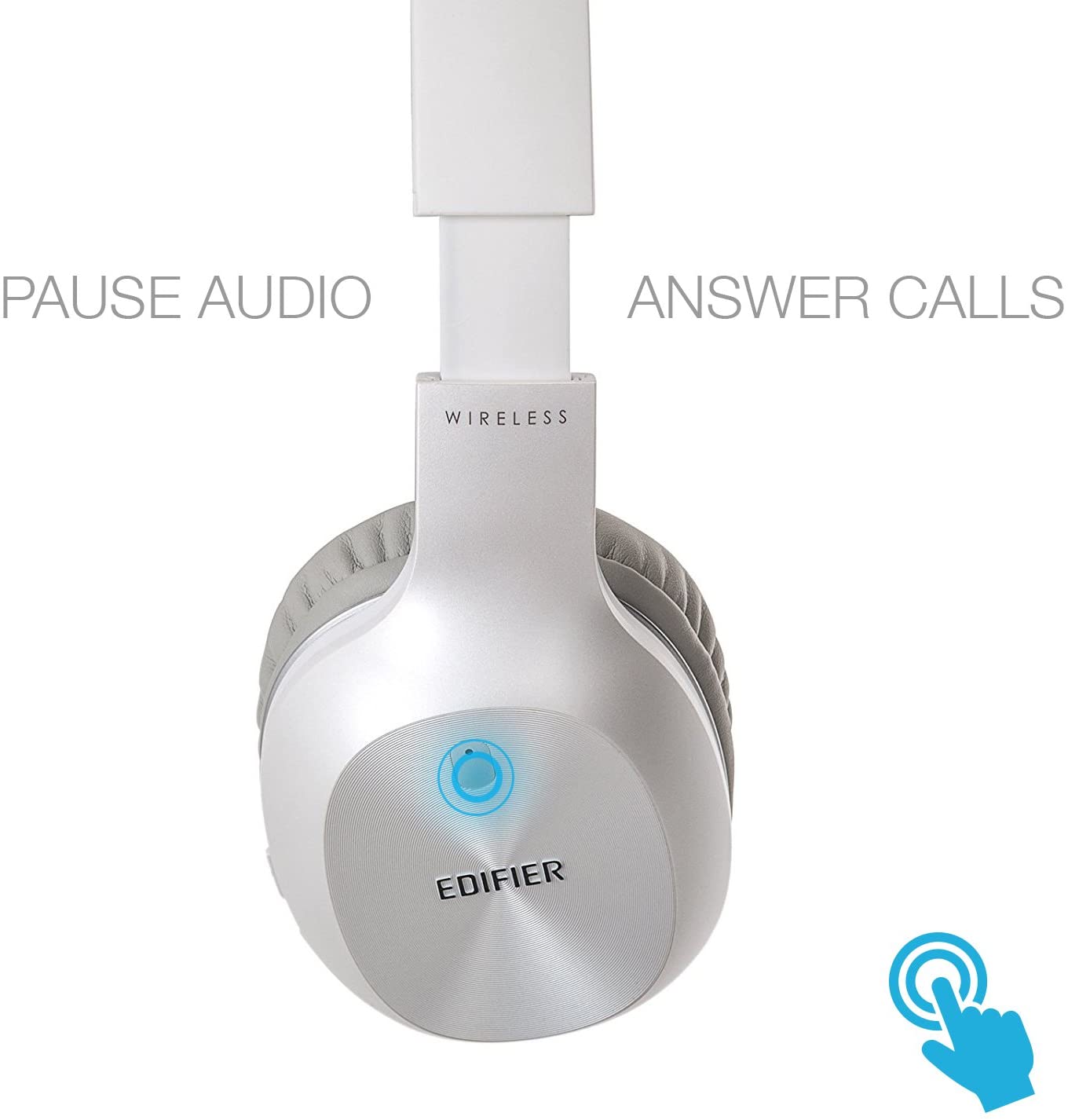 EDIFIER W800BT WHITE BLUETOOTH HEADPHONE W/MIC
