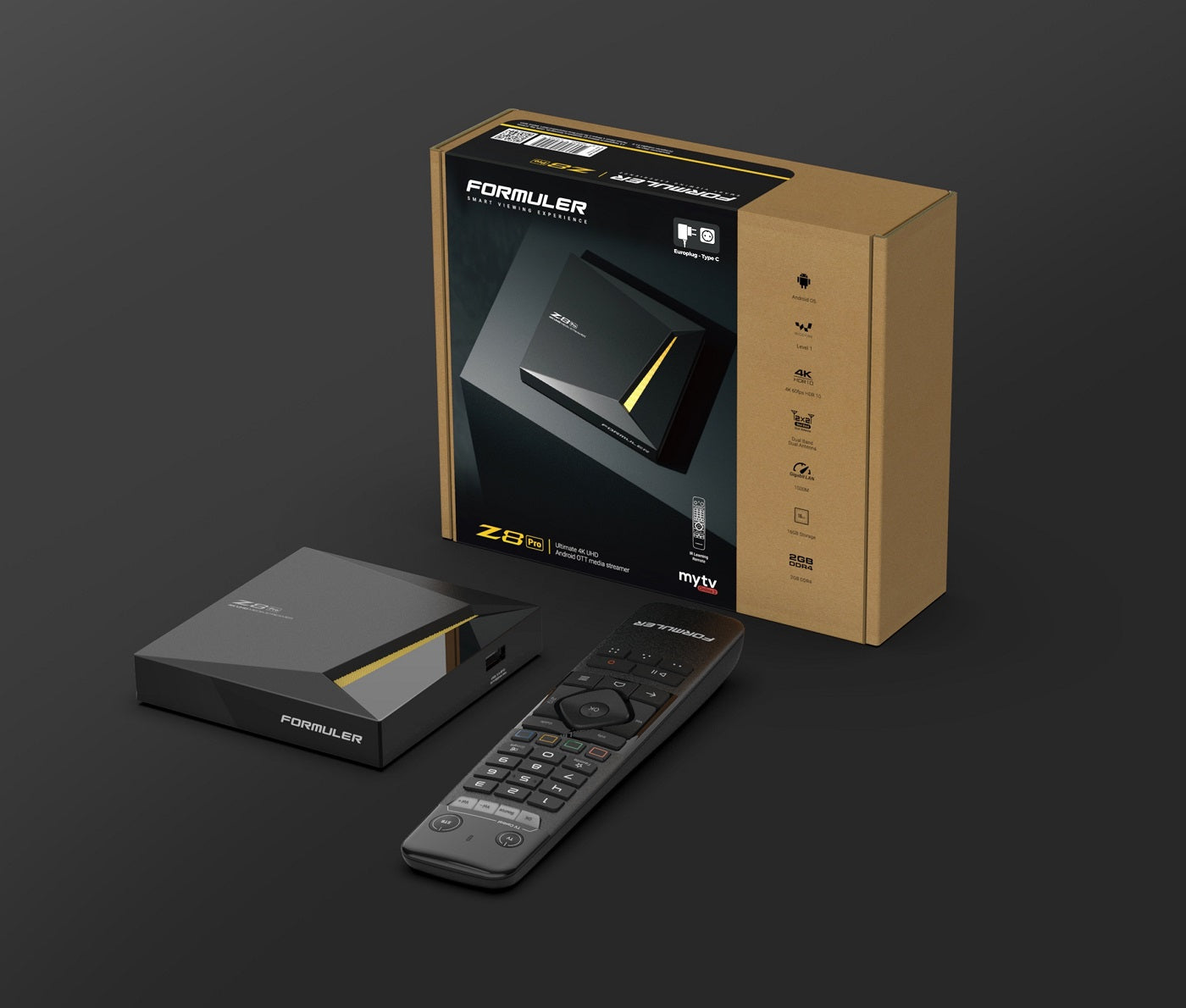 Formuler Z8 PRO Android IPTV Box 4K