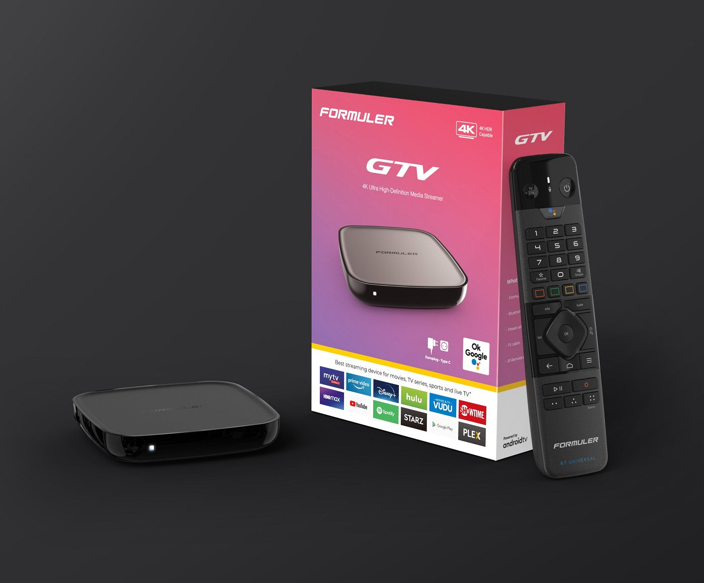 Formuler GTV Google TV Android Box 4K